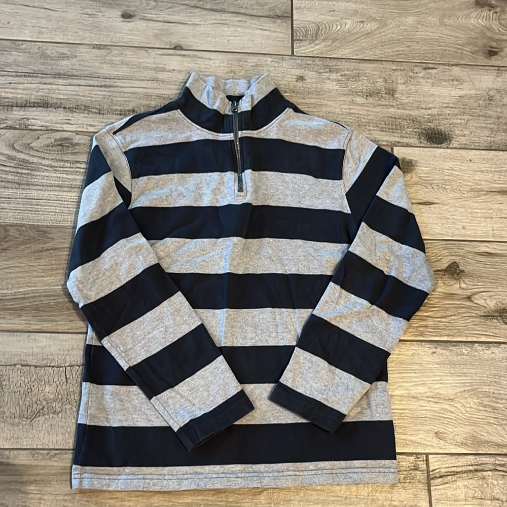 EUC bundle of 2 The Children’s Place quarter zip long sleeve shirts, sz 7/8 - Picture 2 of 9